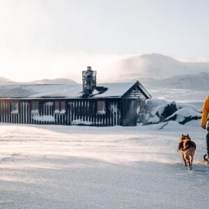 Booking link hut Norway