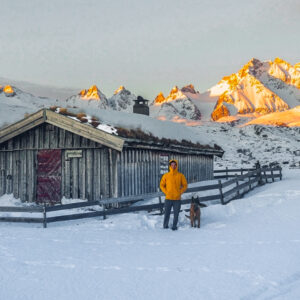 Booking link hut Jotunheimen, Norway