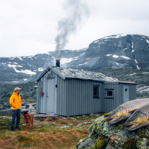 Booking link Cabin life + Trout Fishing